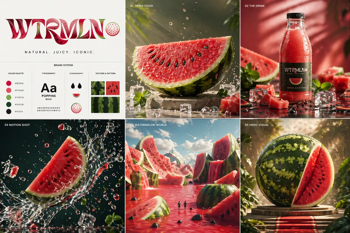 Identity Board — Markenlogik als visuelles Board.